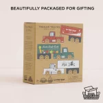 Le Toy Van Set drevenih kamina - Trailer Truck - Image 6