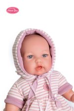 Antonio Juan lutka malena pričljivica Petit sa ružičastom kapuljačom 27cm - Image 2