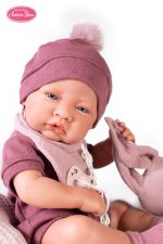 Antonio Juan lutka beba Pedrita sa zečićem i jastučićem 42cm - Image 4