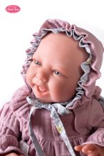 Antonio Juan lutka Reborn Carla - sa dekicom i kapuljačom 42cm - Image 3