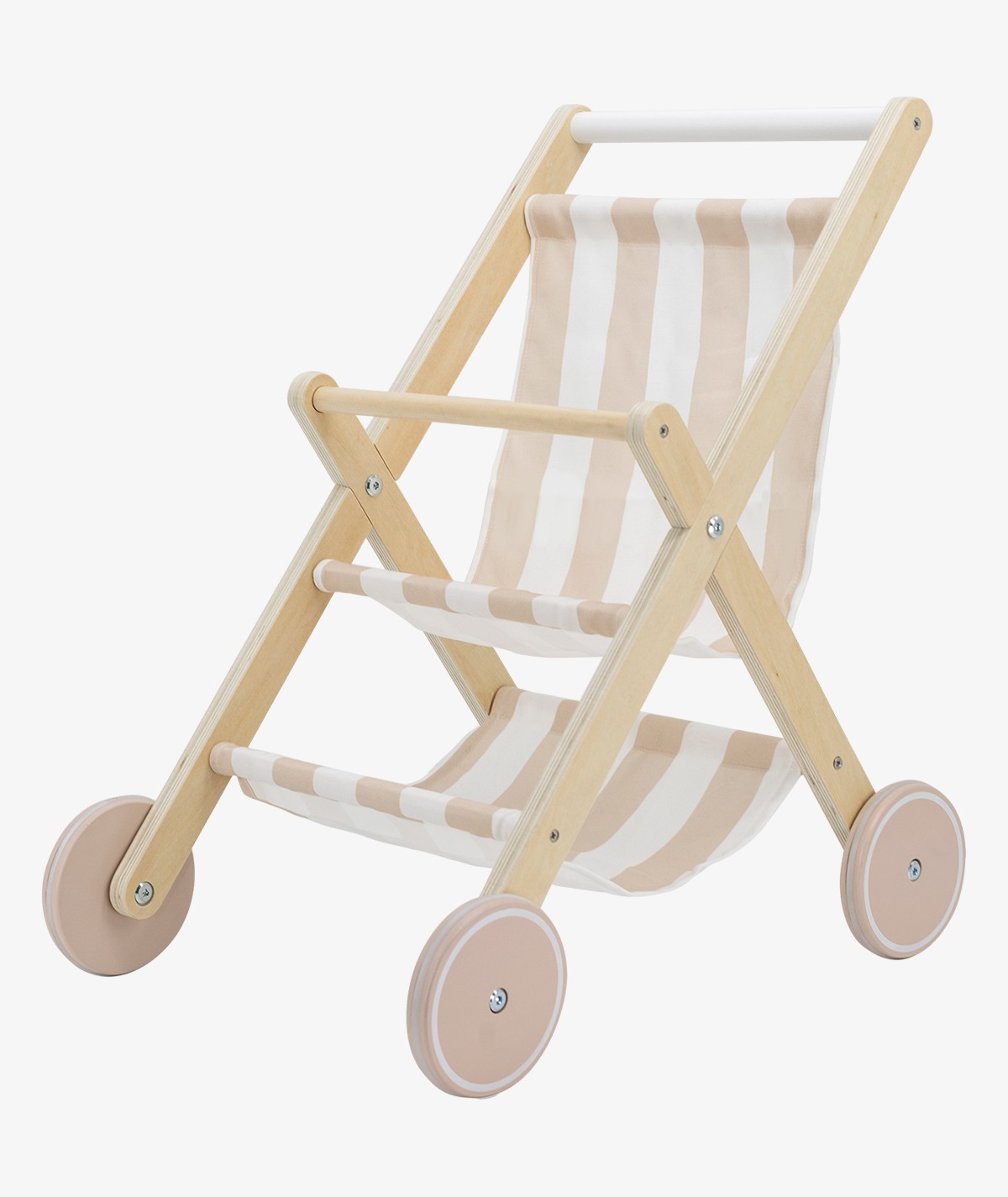 wooden-doll-stroller Tryco Drvena Kolica za lutke - Image 1