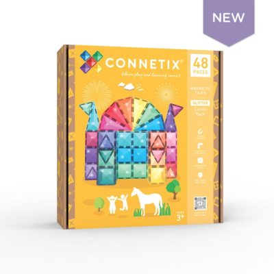 Connetix Tiles – Glitter Castle set (48 kom)