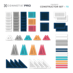 Connetix Tiles – PRO Constructor set (70 kom) - Image 10