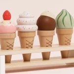 Le Toy Van Drveni sladoledi u kornetu - Honeybake - Image 3