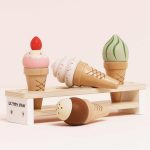 Le Toy Van Drveni sladoledi u kornetu - Honeybake - Image 2