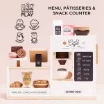 Le Toy Van Set - Barista café shop - Image 3