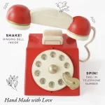 Le Toy Van Drveni vintage telefon - Image 2