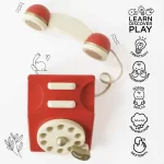 Le Toy Van Drveni vintage telefon - Image 4