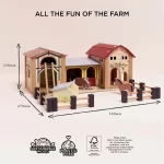 Le Toy Van drvena dječija farma - Velika - Image 6