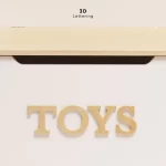 Le Toy Van Drvena vintage kutija za igračke - Toy Box - Image 4