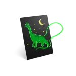 Kidywolf KIDYNEON Kreativni set za svjetleću zidnu dekoraciju - Dinosaur