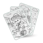 Kidywolf KIDYDRAW PAD Svjetleća tabla za crtanje s 30 ilustracija - Food - Image 4