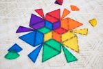 Connetix Tiles – Rainbow Shapes Expansion set (36 kom) - Image 3