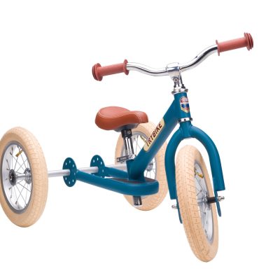 Trybike Tricikl i balans bicikl – Steel Vintage Blue Matt
