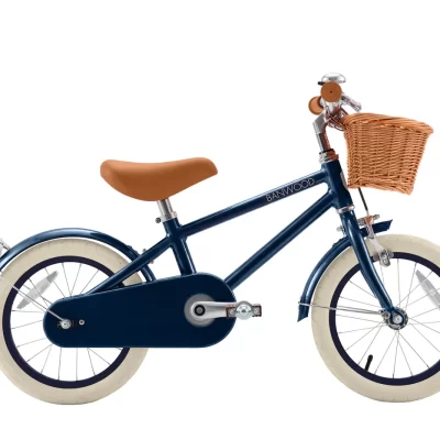 Banwood Classic Bicikl 14" Navy + Pletena korpica