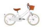 Banwood Classic Bicikl 16" White + Pletena korpica