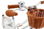 Banwood Classic Bicikl 16" White + Pletena korpica - Image 5