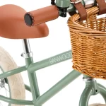 Banwood Balans Bicikl First Go Vintage - Forest + Pletena korpica - Image 6