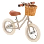 Banwood Balans Bicikl First Go Vintage - Beige + Pletena korpica - Image 9