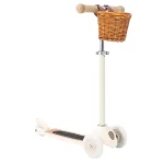 Banwood Romobil Trotinet - Cream + Pletena korpica