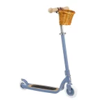 Banwood Maxi Romobil Trotinet - Blue + Pletena korpica - Image 5