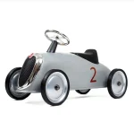 Baghera Ride-On Rider New Silver – retro autić za djecu - Image 5