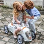 Baghera Ride-On Rider Peugeot 402 Darl'Mat Beige – Licencirani model - Image 5