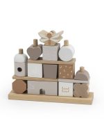 Label Label Drvena didaktička slagalica kućica - Nougat