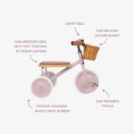 Banwood Tricikl Vintage - Dusty Pink - Image 3