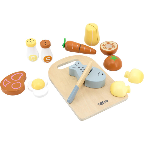 tryco-houten-snijplank-met-speelgoed-eten-tr-303025—01 Tryco Set drvena daska i hrana za rezanje