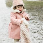 Elodie Plišana pletena kapa Furry Knit Beanie, Powder Pink - Image 5