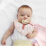 Elodie Cucle silikon – Binky Bow Oat White (3m+) - Image 2