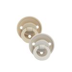 Elodie Cucle kaučuk - Binky Bundle za novorođenče Pure Khaki (0-6m) – 2kom