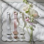 Elodie Details vezica za cuclu/dudu Wood - Blushing Pink - Image 2