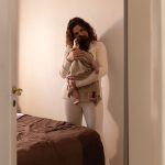 Elodie Pointelle mekana dekica, Tender Taupe - Image 4