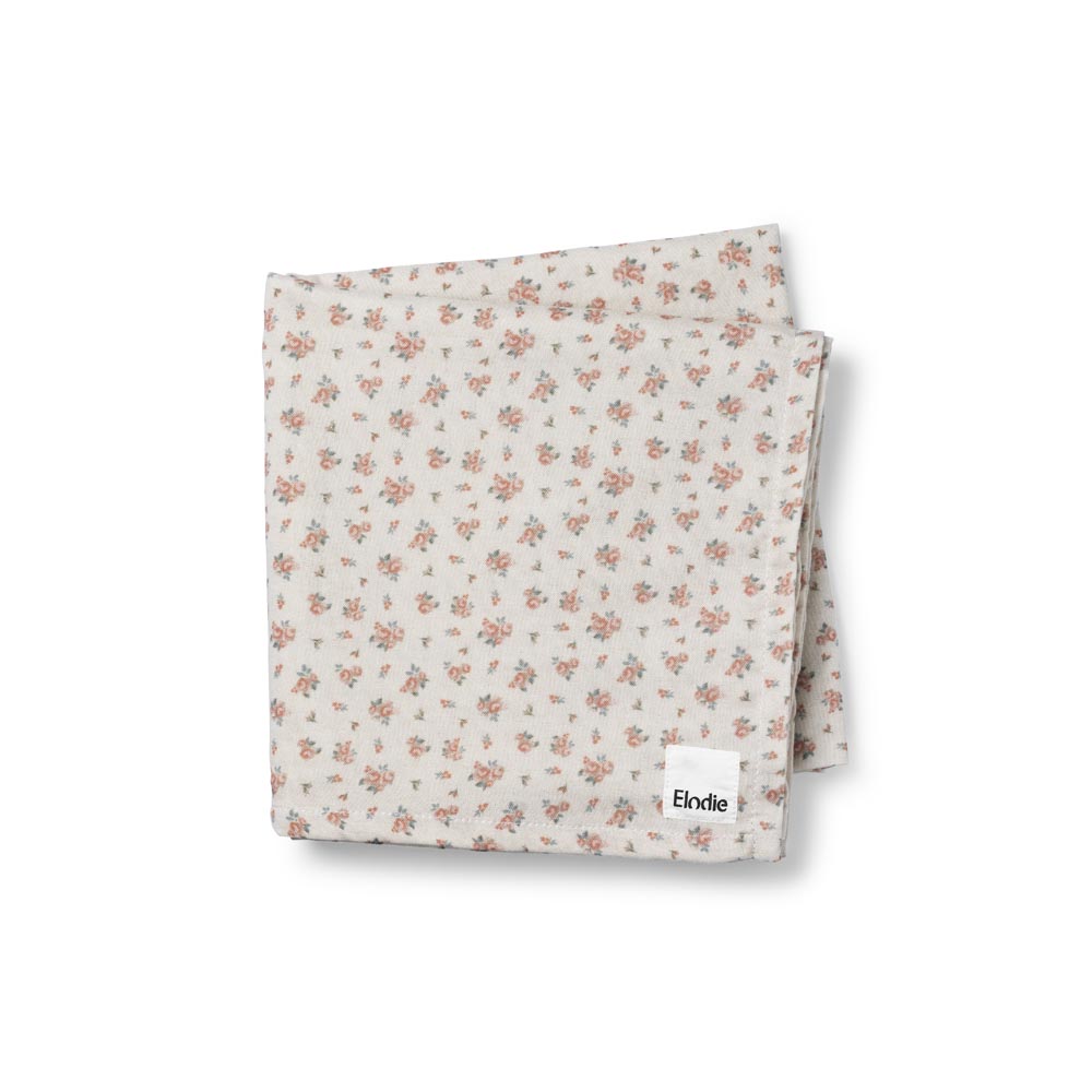 30350155497NA-Bamboo-Muslin-Blanket-Autumn-Rose-Front-SS23-PP Elodie Mekana muslin dekica - Autumn Rose - Image 1