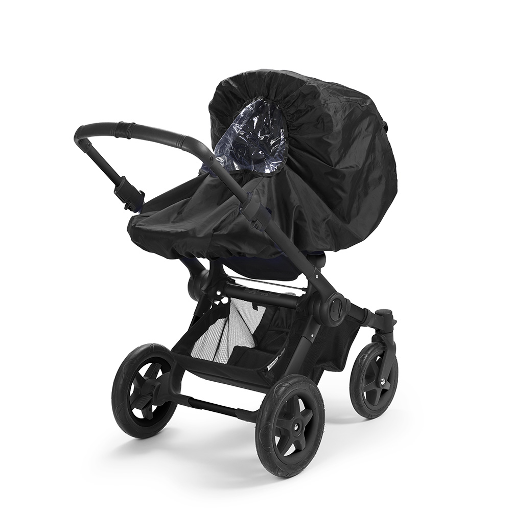 50700132122NA-Rain-Cover-Brilliant-Black-1-SS21-PP Elodie Navlaka za kišu Brilliant Black - univerzalna - Image 1
