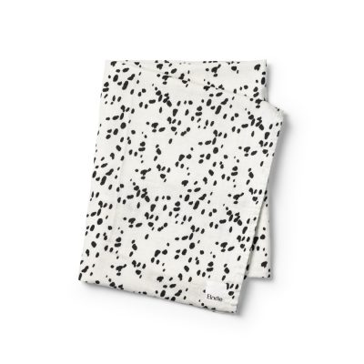 Elodie Mekana muslin dekica 80×80 – Dalmatian Dots