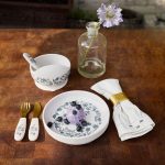 Elodie Set silikonska zdjelica i kašikica – Garden Leo Toile - Image 2