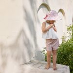 Elodie Šeširić sa UV zaštitom - Embroidery Anglaise Pink - Image 2
