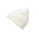 Elodie Plišana pletena kapa Furry Knit Beanie, Vanilla White - Image 3