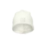 Elodie Plišana pletena kapa Furry Knit Beanie, Vanilla White