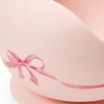Elodie Set silikonska zdjelica i kašikica – Rosy Bow - Image 3