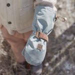 Elodie Rukavice za djecu i bebe - Pebble Green - Image 2