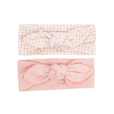 Mrs Ertha Twiny Trake za kosu - Organic Squares, 2kom