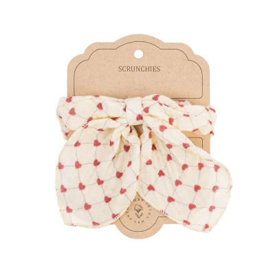 Mrs Ertha Scrunchies ukrasna gumica sa mašnom – Lovely Roots