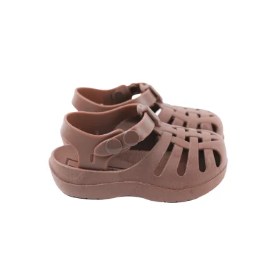 Mrs Ertha Ljetne silikonske sandale - Choco