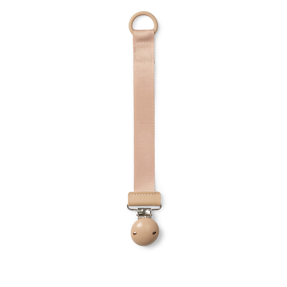 elodie details vezica za cuclu/dudu wood candy stripes (copy) Elodie Details vezica za cuclu/dudu Wood, Blushing Pink - Image 1