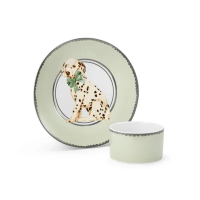 Elodie Details Darling Dalmatians Porcelanski set za jelo
