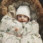 Elodie Winter Bonnet - zimska kapica za bebe, Shearling - Image 4